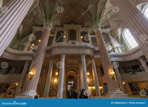 Leipzig Germany - May 3 2019: Interior of the Nikolaikirche Evangelical ...