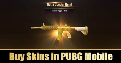 How to Buy Skins in PUBG Mobile (Weapons, Vehicles & Outfits)