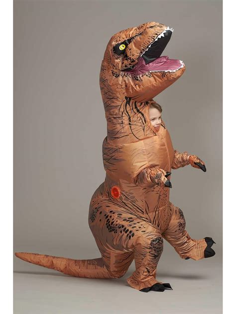 Jurassic Park T. Rex Dinosaur Inflatable Costume for Kids - Chasing Fireflies