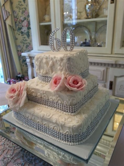 60th Wedding Anniversary Cake. I think this is pretty wonder about ...