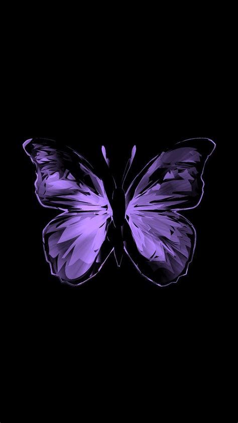 Pin by SubZero on Dark wallpapers | Purple butterfly wallpaper, Dark ...