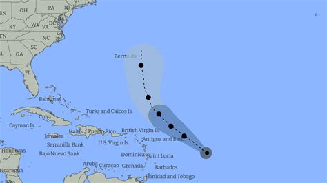 Hurricane Sam path: Tracker map and latest weather forecast as tropical ...