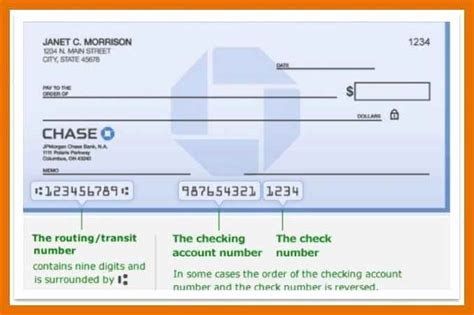 How To Check Routing Number Chase - Lacmymages