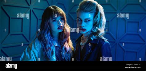 NIGHT TEETH, from left: Debby Ryan, Lucy Fry, 2021. © Netflix ...