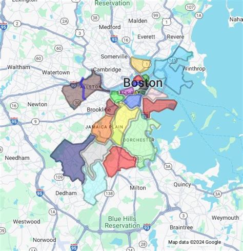 Map Of Boston Neighborhoods – Map Of The World