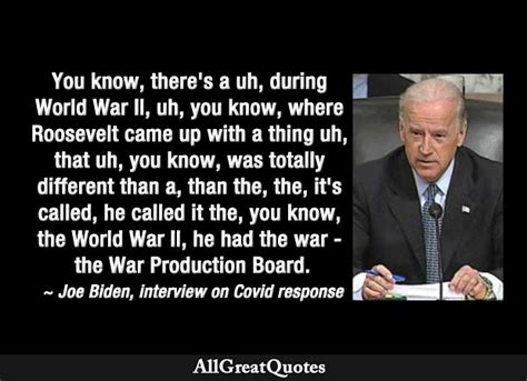 Joe Biden Silly Quotes