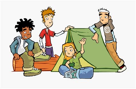 Friends Hanging Out Clipart , Png Download - Having Fun With Friends ...