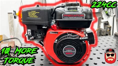 Predator 224cc Engine On Coleman Mini Bike