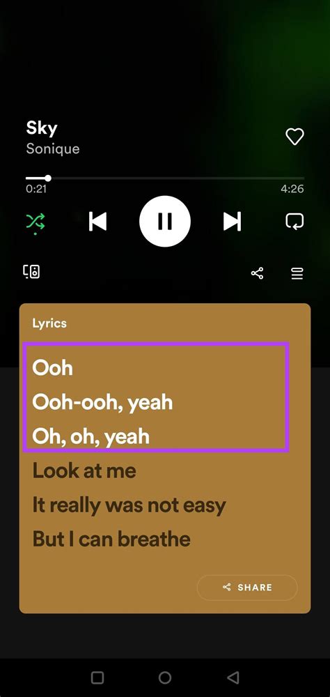 How to View Lyrics on Spotify Mobile, Desktop and TV - Guiding Tech