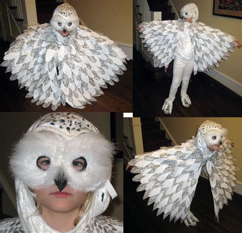 Homemade Halloween Costume - Hedwig the Snowy Owl #epouvantaildeguisement - Ararat… en 2020 ...