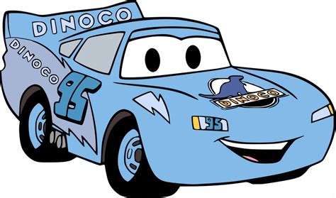 Dinoco Lightning McQueen Clipart by RedKirb on DeviantArt