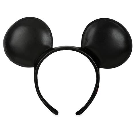 Mickey Mouse Simulated Leather Ear Headband | Disney Store