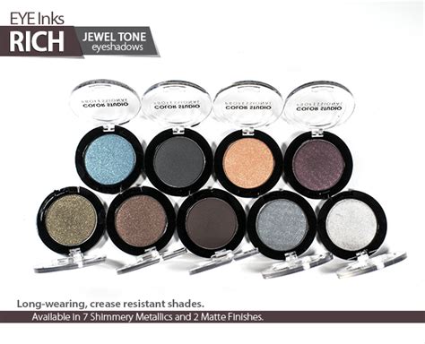 Eye Ink Tips and Swatches ~ Color Studio Professional