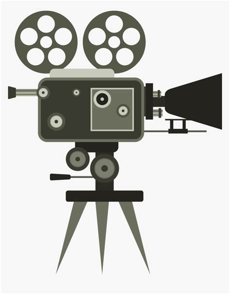 Movie Projector Film Movie Camera - Movie Camera Vector Png, Transparent Png , Transparent Png ...