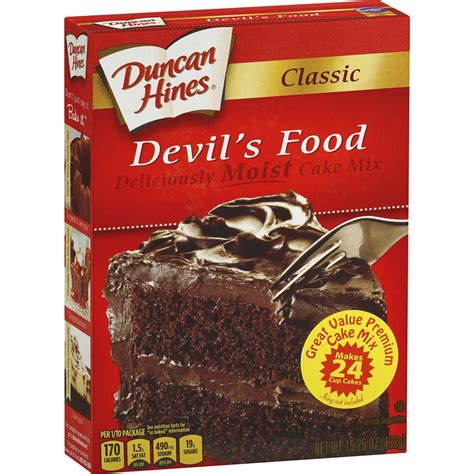 Duncan Hines Cake Mix Devils Food 432g | Woolworths