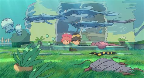 ponyo wallpaper | Studio ghibli, Studio ghibli background, Studio ...