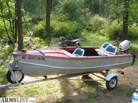 ARMSLIST - For Sale: 14 foot Aluminum runabout with 25 hp Evinrude and ...