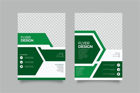 Green Flyer Backgrounds