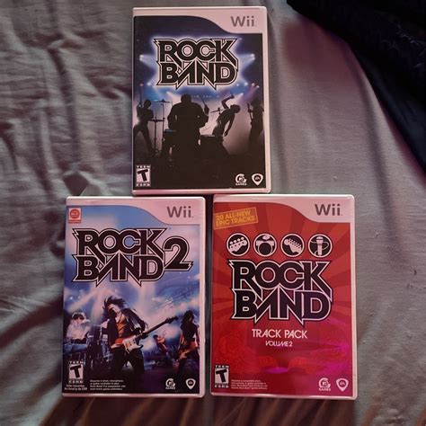 Rock Band Wii Bundle (no Instruments) for Sale in Redondo Beach, CA - OfferUp