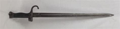 WWI French M1892 Berthier Rifle Bayonet First Pattern - Sally Antiques