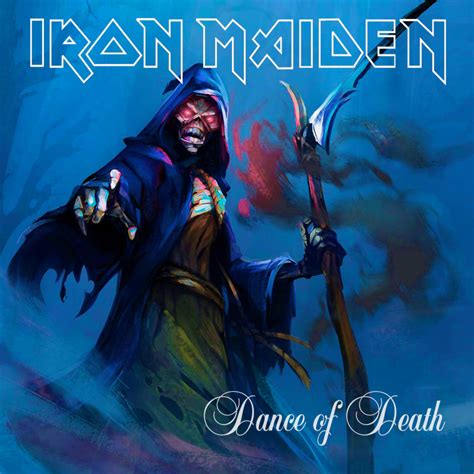 Iron Maiden - Dance of Death (blue) by FlexibleHead on DeviantArt