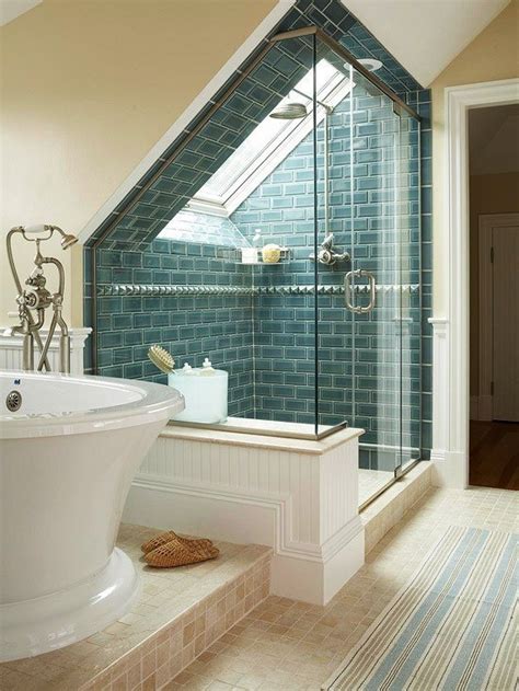 38 Practical Attic Bathroom Design Ideas - DigsDigs