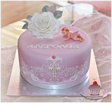 Pink Christening Cake | julycupcakes.blogspot.de/2012/08/pin… | Flickr