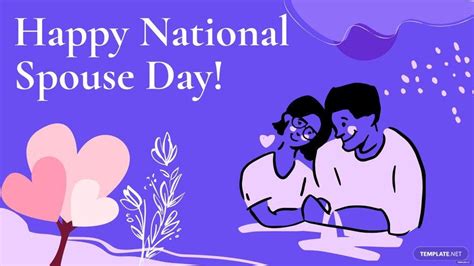 Happy National Spouses Day Background in EPS, Illustrator, JPG, PSD, PNG, PDF, SVG - Download ...