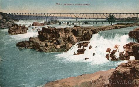 American Falls, Idaho Postcard