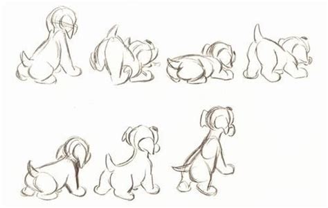 gosset poses anatomy references dogs animals puppies puppy | Cartoon drawings, Character drawing ...