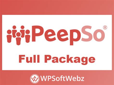 PeepSo Full Package - All PeepSo Addons - Latest Version