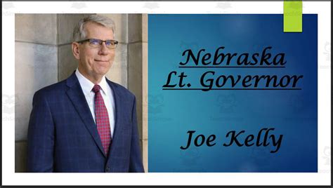 Lt. Governor Joe Kelly (NE) Biography PowerPoint by Teach Simple