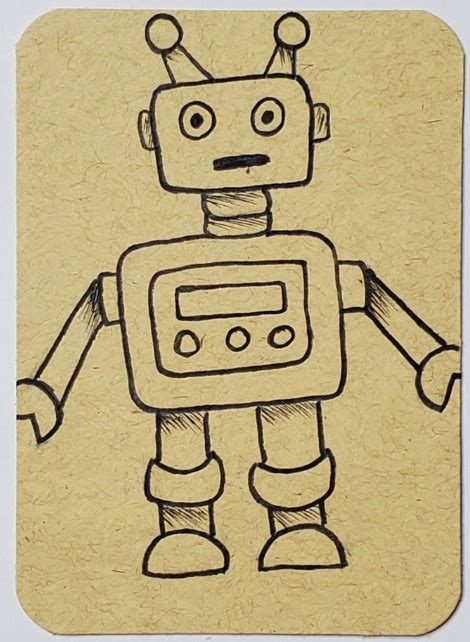 How to Draw Robots Using Shapes and Forms - Art by Ro