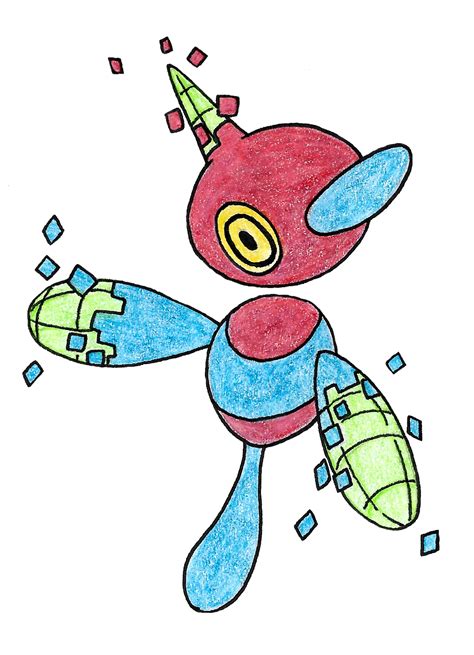 Porygon-Z by FrozenFeather on DeviantArt