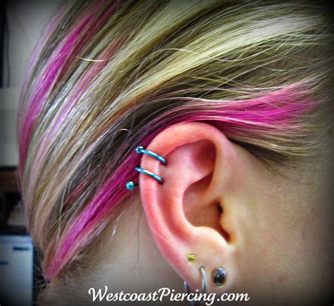 Spiral helix jewelry for cartilage piercings? : piercing