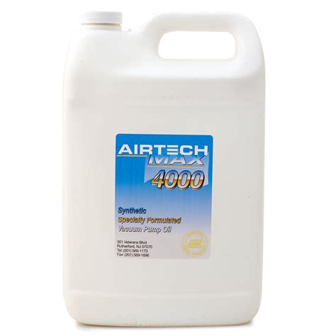 Airtech Vacuum Pump Oil (gallon) — BascomMaple.com