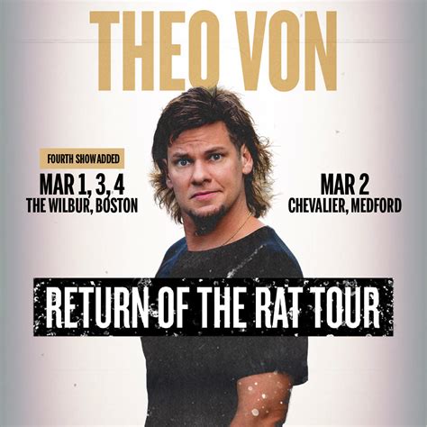 Theo Von: Return of the Rat Tour - The Wilbur