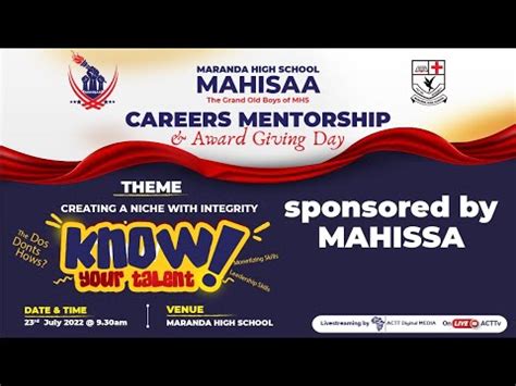 MARANDA HIGH SCHOOL ALUMNI ASSOCIATION CAREERS MENTORSHIP - YouTube