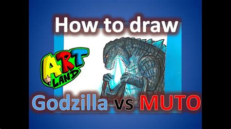 Godzilla Vs Muto Drawing