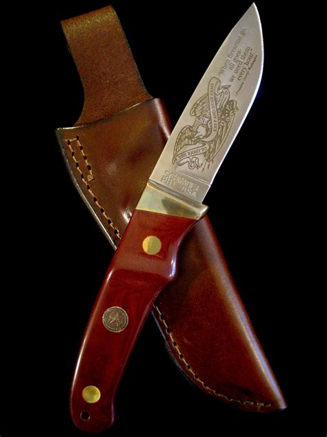 Vtg DISCONTINUED USA Schrade PH1 NRA Pro Hunter Hunting Knife Fine MICARTA | St Croix Blades