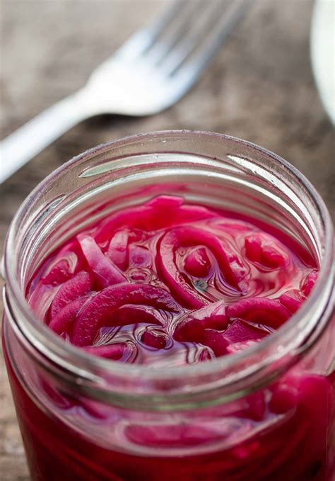 Pickled Red Onions recipe - David Lebovitz