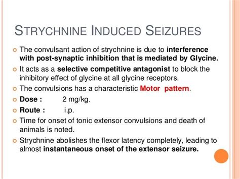 Aminal models for seizure