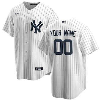 New York Yankees Nike Home Replica Team Jersey - White