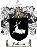 Downes Family Crest Downes Coat of Arms Digital Download - Tradebit