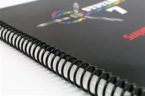 Spiral Binding | PrintNinja makes offset printing affordable