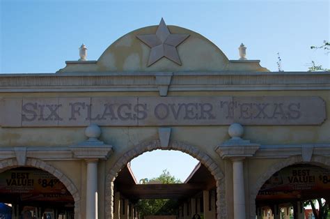 The Entrance to Six Flags Over Texas in Arlington | Excited … | Flickr