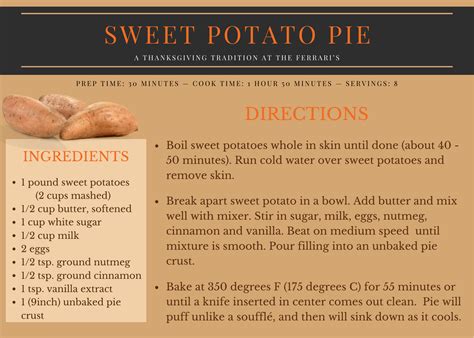 Sweet Potato Pie | California Farmland Trust