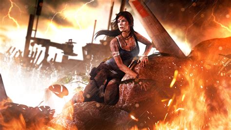 3840x2160 Resolution Lara Croft 4K Tomb Raider 4K Wallpaper - Wallpapers Den