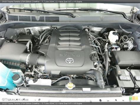 5.7 Liter DOHC 32-Valve Dual VVT-i V8 2015 Toyota Tundra Engine ...