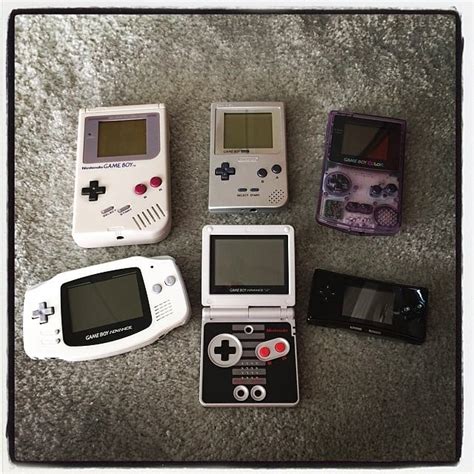 The Game Boy Advance SP and the micro! | Original Game Boy Release Date ...